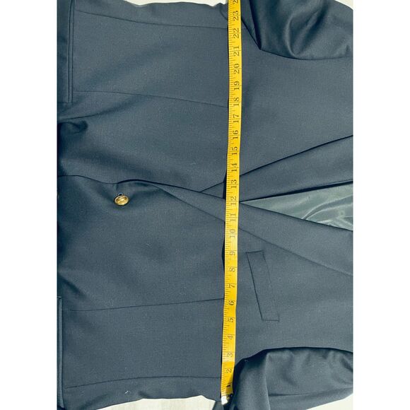 Lauren Ralph Lauren classic sport coat gold buttons navy Blue jacket  men's 48L - Picture 12 of 13